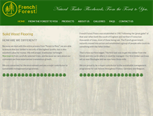 Tablet Screenshot of frenchforestfloors.com